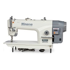 MINERVA M818-JDE Промислова швейна машина з вбудованим сервомотором, для середніх та важких тканин