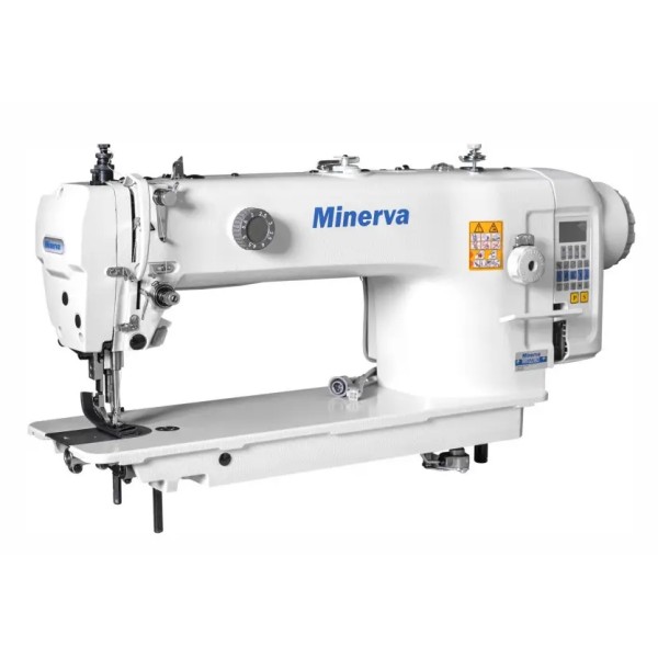 Minerva M9622BD Промышленная прямострочная швейная машина для тяжелых тканей с двойным продвижением материала