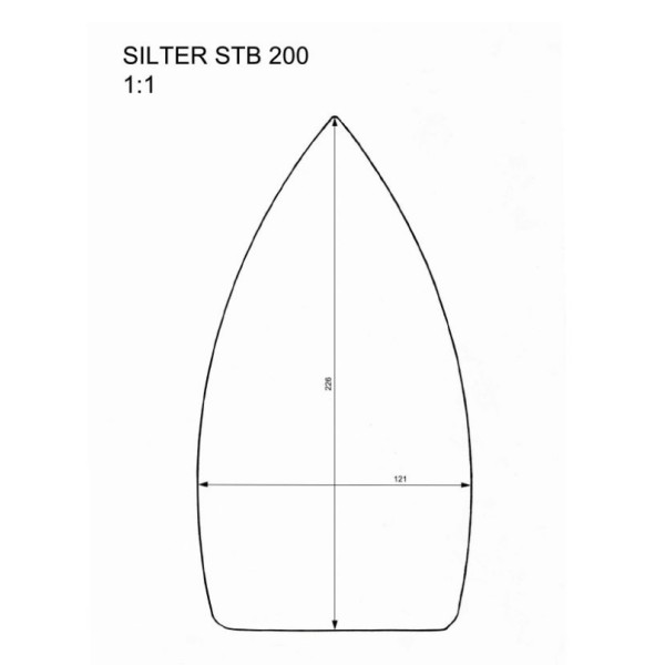SILTER STB111 Промышленный электрический утюг